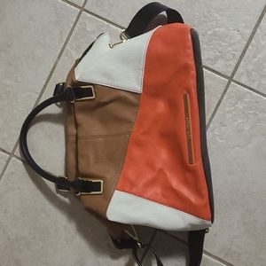 Steve Madden Color Block Leather Handbag